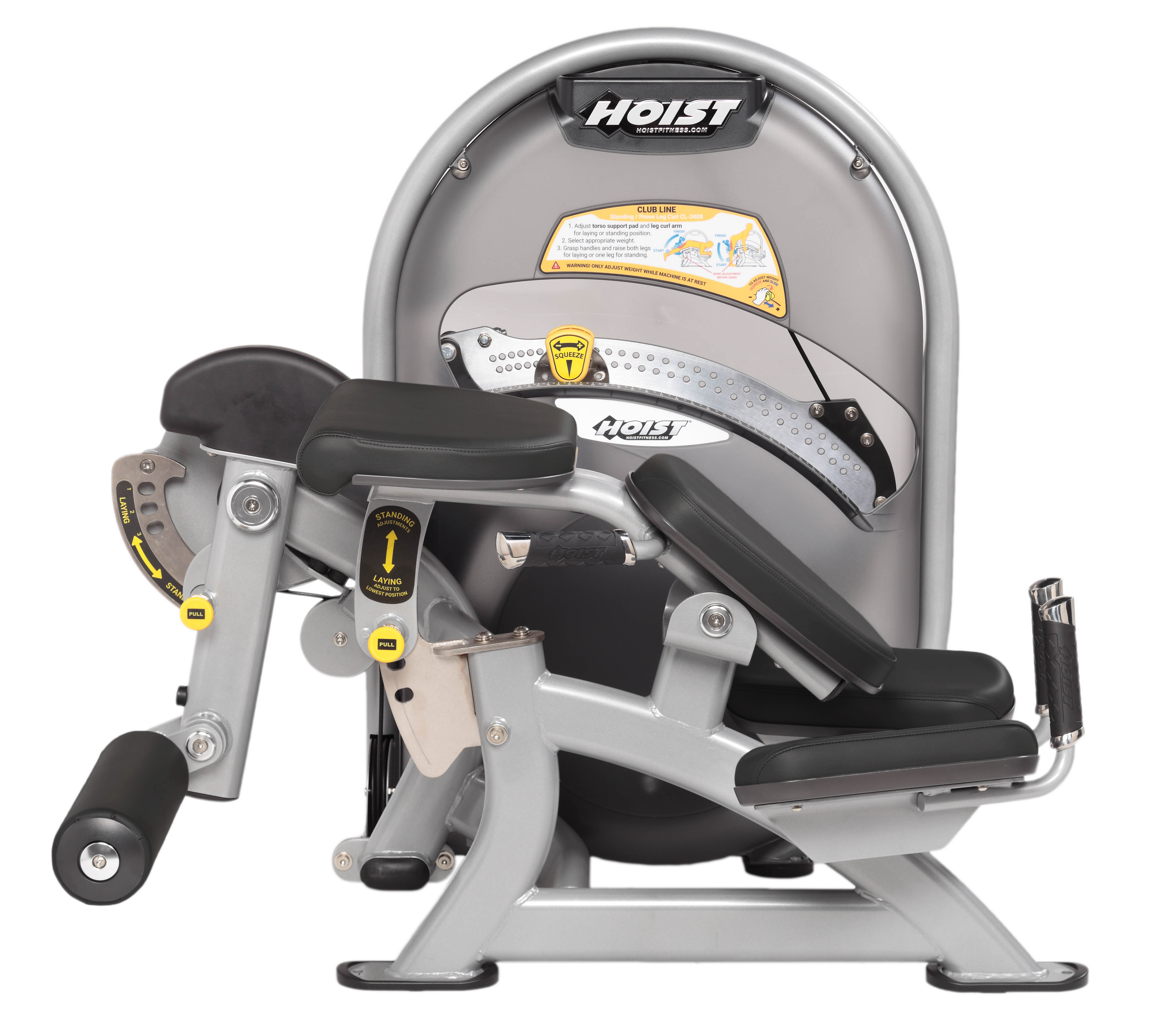 Заказать Силовой тренажер сгибание ног стоя / лежа HOIST CL-3408